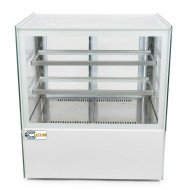 Vitrina Pastelera Expositora Refrigerada Cuadrada De Sobremesa 2 Estan