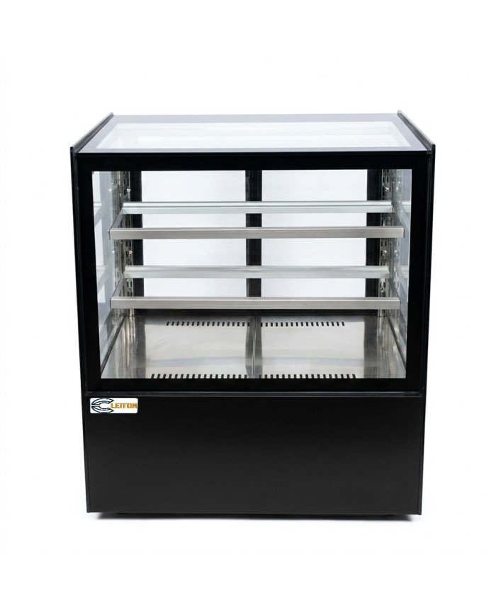 Vitrina Pastelera Refrigerada Cuadrada de Sobremesa de 270 litros | Equipamiento industrial