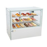 Vitrina Pastelera Refrigerada Cuadrada de Sobremesa de 350 litros | Equipamiento industrial