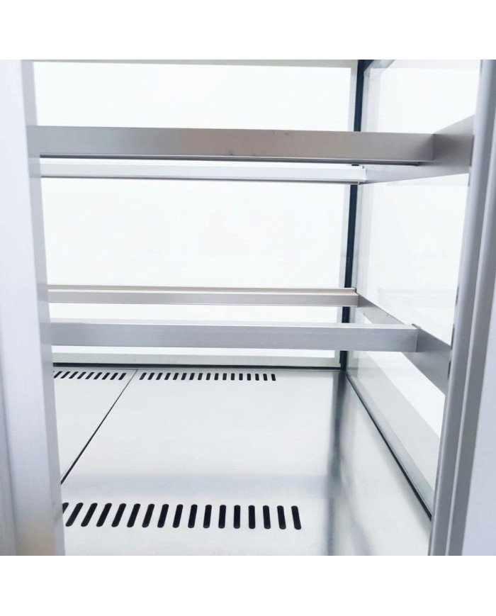 Vitrina Pastelera Refrigerada Cuadrada de Sobremesa de 350 litros | Equipamiento industrial