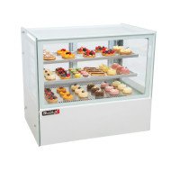 Vitrina Pastelera Refrigerada Cuadrada de Sobremesa de 470 litros | Equipamiento industrial