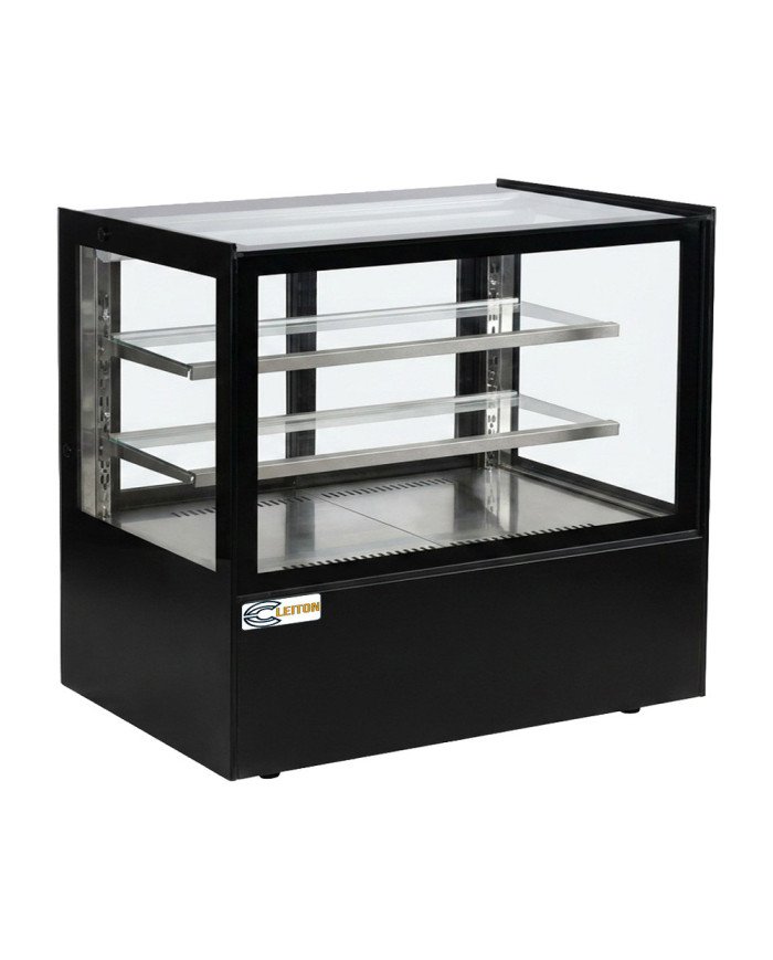 Vitrina Pastelera Refrigerada Cuadrada de Sobremesa de 350 litros | Equipamiento industrial