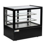 Vitrina Pastelera Refrigerada Cuadrada de Sobremesa de 350 litros | Equipamiento industrial