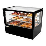 Vitrina Pastelera Refrigerada Cuadrada de Sobremesa de 350 litros | Equipamiento industrial