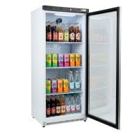 Armario Expositor Refrigerado Abs 600 Litros 1 Puerta De Cristal 77 Cm