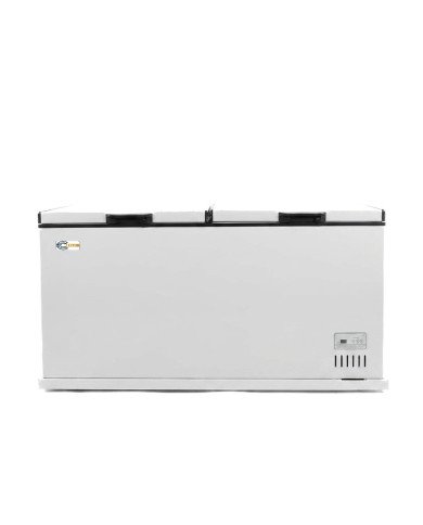 Arcon Congelador Horizontal De 520 Litros Con 2 Puertas Ciega Abatible