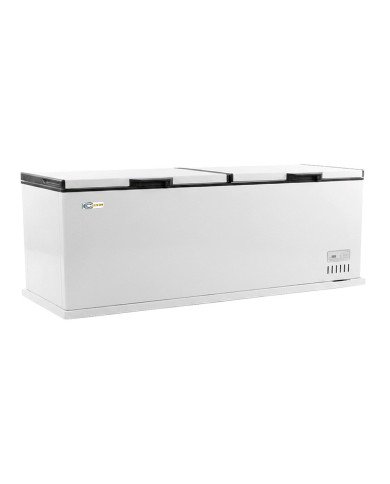 Arcon Congelador Horizontal De 820 Litros Con 2 Puertas Ciega Abatible