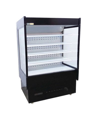 Vitrina Expositora Mural Refrigerada Para Lácteos Con 4 Estantes De 15