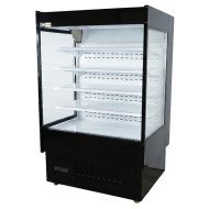 Vitrina Expositora Mural Refrigerada Para Lácteos Con 4 Estantes De 15