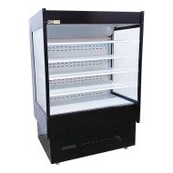 Vitrina Expositora Mural Refrigerada Para Lácteos Con 4 Estantes De 20