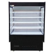 Vitrina Expositora Mural Refrigerada Para Lácteos Con 4 Estantes De 20