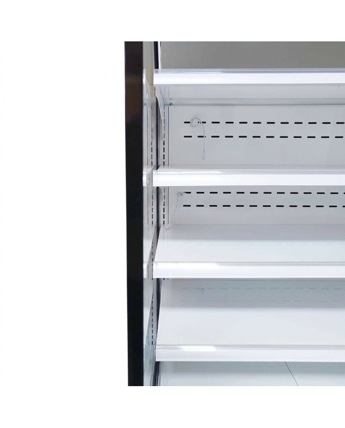 Vitrina Expositora Mural Refrigerada Para Lácteos Con 4 Estantes De 20