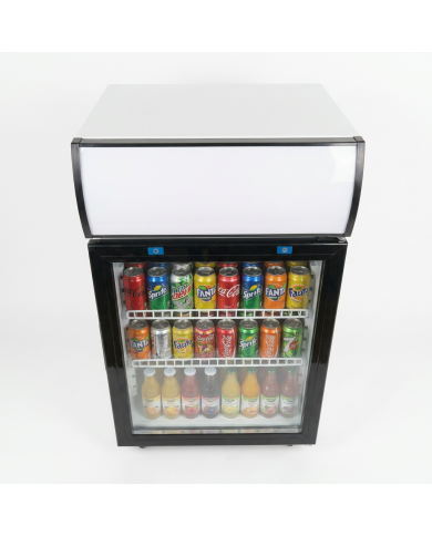 Armario expositor refrigerado 500L 1 puerta CLEITON ventilado