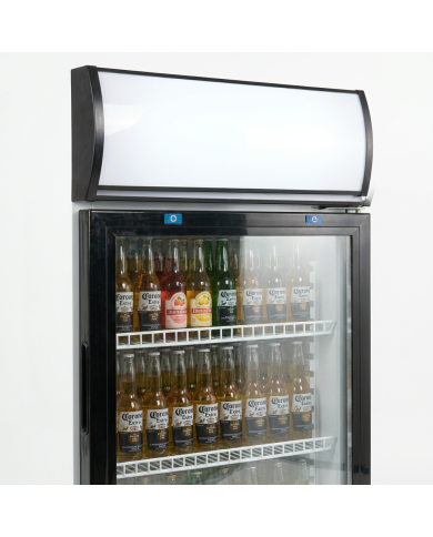 Armario expositor refrigerado 500L 1 puerta CLEITON ventilado