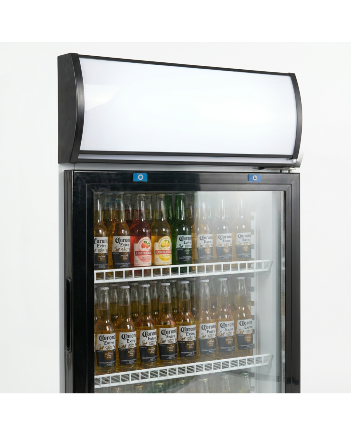 Armario expositor refrigerado 500L 1 puerta CLEITON ventilado