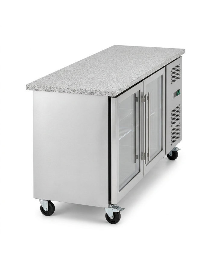 Bajo Mostrador Refrigerado 3 Puertas 136x70 Ventilado Romux