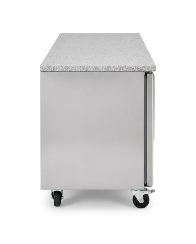 Bajo Mostrador Refrigerado 3 Puertas 136x70 Ventilado Romux