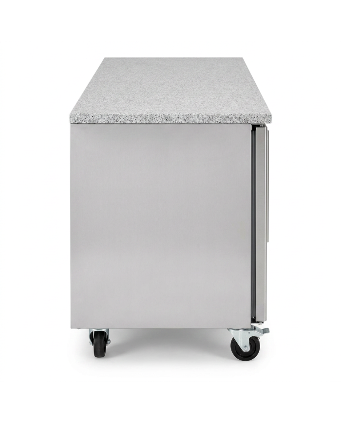 Bajo Mostrador Refrigerado 3 Puertas 136x70 Ventilado Romux