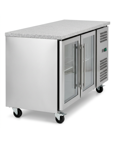 Bajo Mostrador Refrigerado 3 Puertas 136x70 Ventilado Romux