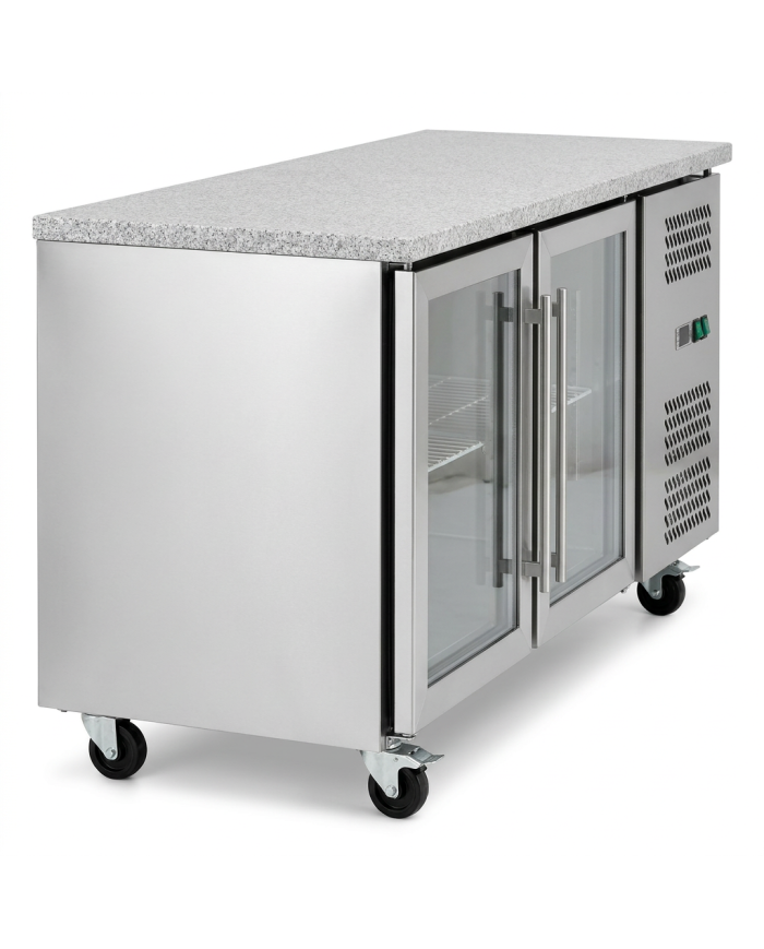 Bajo Mostrador Refrigerado 3 Puertas 136x70 Ventilado Romux