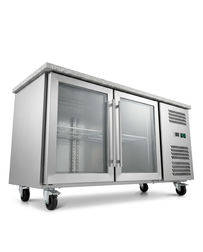 Bajo Mostrador Refrigerado 3 Puertas 136x70 Ventilado Cleiton