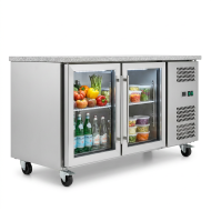 Bajo Mostrador Refrigerado 3 Puertas 136x70 Ventilado Cleiton