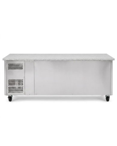 Bajo Mostrador Refrigerado 3 Puertas mármol 179x70 Ventilado Romux