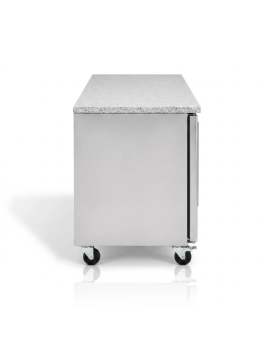 Bajo Mostrador Refrigerado 3 Puertas mármol 179x70 Ventilado Cleiton