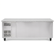 Bajo Mostrador Refrigerado 4 Puertas mármol 223x70 Ventilado Cleiton