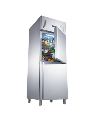 Armario refrigerado 650L 2 puertas CLEITON ventilado aire forzado