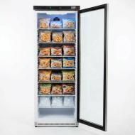 Armario Expositor De Congelación Abs 400 Litros 1 Puerta De Cristal 60