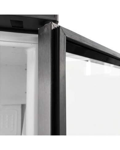 Armario Expositor De Congelación Abs 400 Litros 1 Puerta De Cristal 60