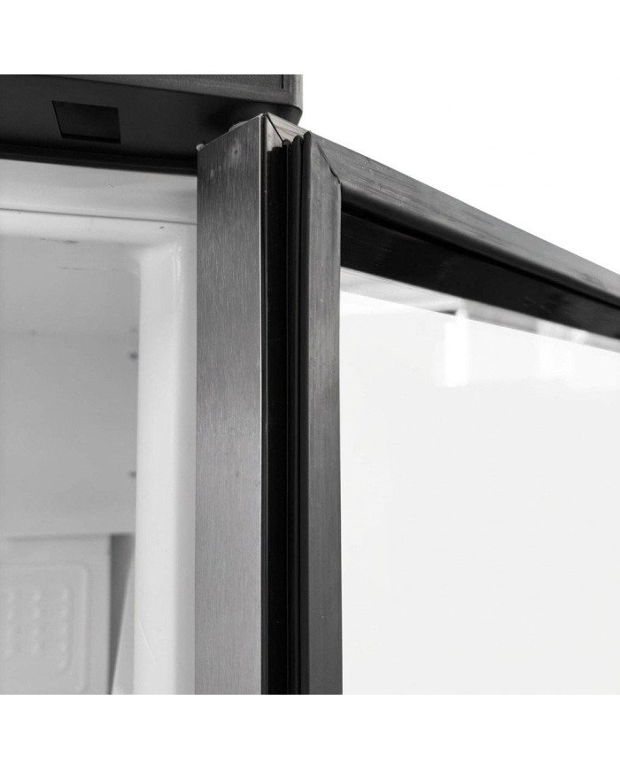 Armario Expositor De Congelación Abs 400 Litros 1 Puerta De Cristal 60