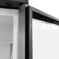 Armario Expositor De Congelación Abs 400 Litros 1 Puerta De Cristal 60