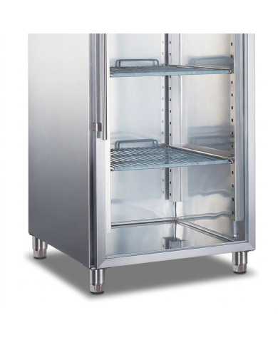 Armario refrigerado 650L 1 puerta cristal CLEITON ventilado aire forzado