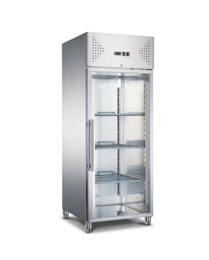 Armario refrigerado 650L 1 puerta cristal CLEITON ventilado aire forzado