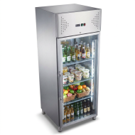 Armario refrigerado 650L 1 puerta cristal CLEITON ventilado aire forzado