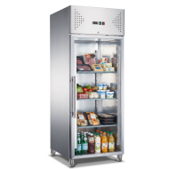 Armario refrigerado 650L 1 puerta cristal CLEITON ventilado aire forzado