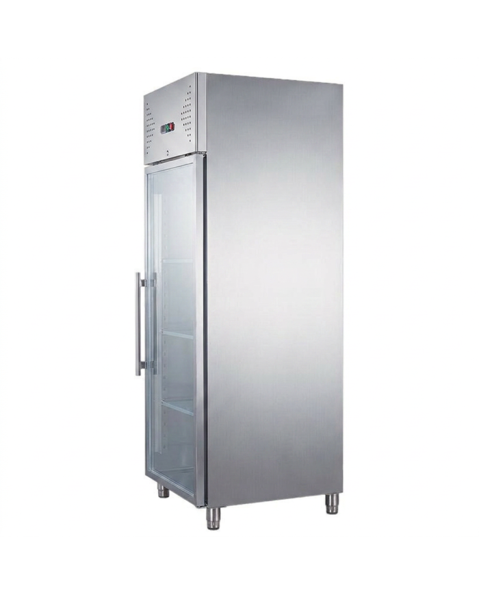 Armario refrigerado 650L 1 puerta cristal CLEITON ventilado aire forzado