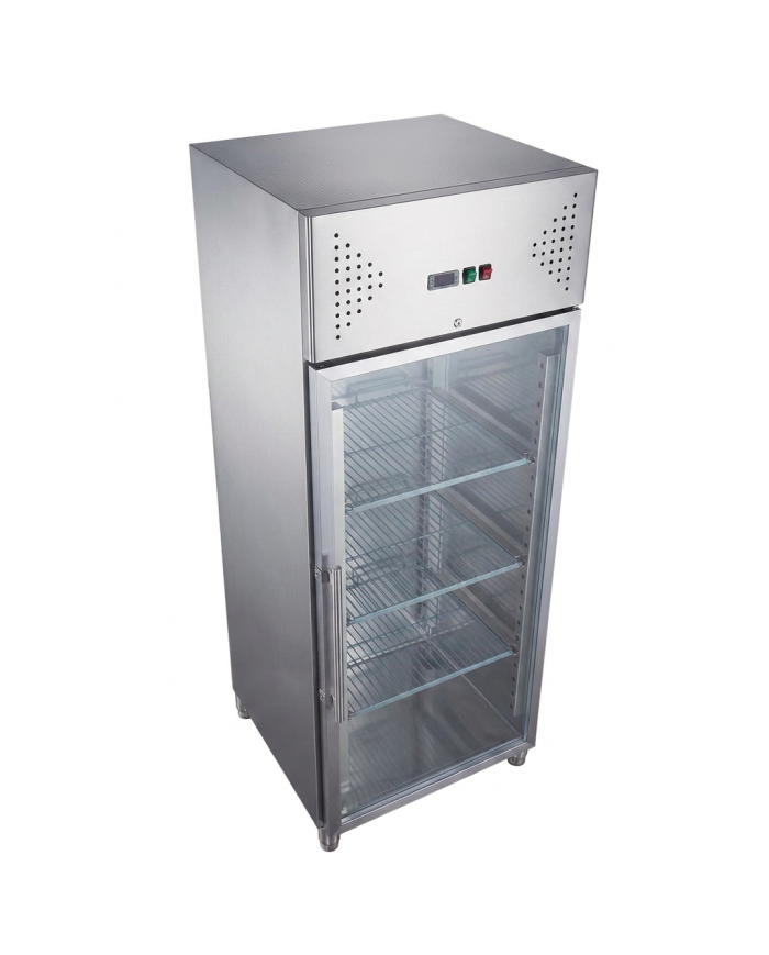 Armario congelación 650L 1 puerta cristal CLEITON ventilado aire forzado