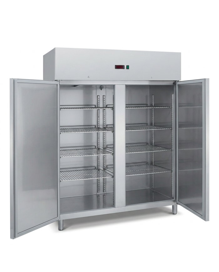 Armario de refrigerado 1300L 2 puertas ROMUX ventilado aire forzado