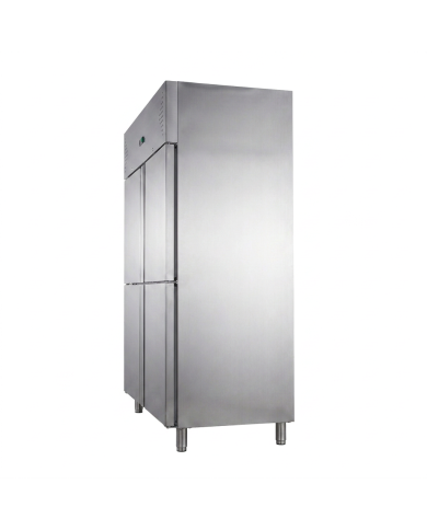Armario refrigerado 1300L 4 puertas ROMUX ventilado aire forzado