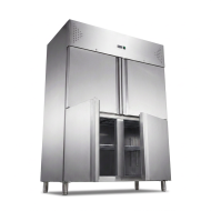 Armario refrigerado 1300L 4 puertas CLEITON ventilado aire forzado