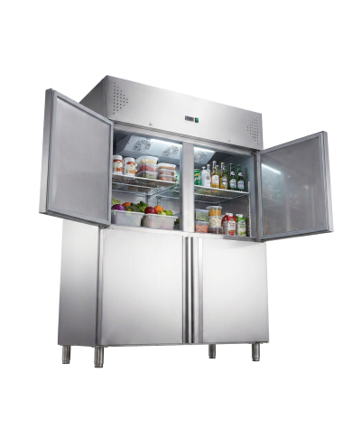 Armario refrigerado 1300L 4 puertas CLEITON ventilado aire forzado