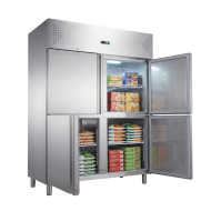 Armario de congelación 1300 2 puertas CLEITON ventilado aire forzado