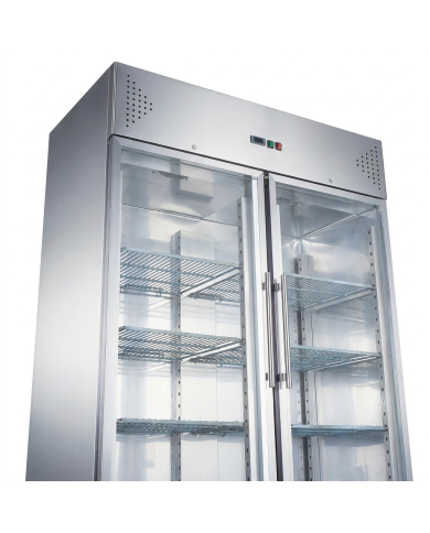 Armario de refrigerado 1300L 2 puertas ROMUX ventilado aire forzado