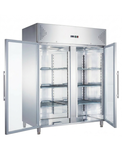 Armario de refrigerado 1300L 2 puertas ROMUX ventilado aire forzado