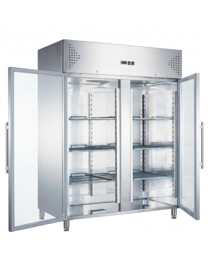 Armario de refrigerado 1300L 2 puertas ROMUX ventilado aire forzado