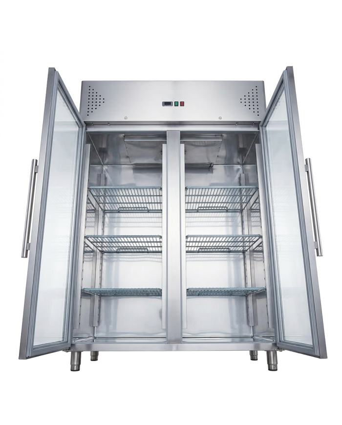 Armario de refrigerado 1300L 2 puertas ROMUX ventilado aire forzado