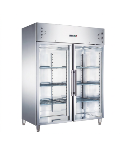 Armario de refrigerado 1300L 2 puertas ROMUX ventilado aire forzado